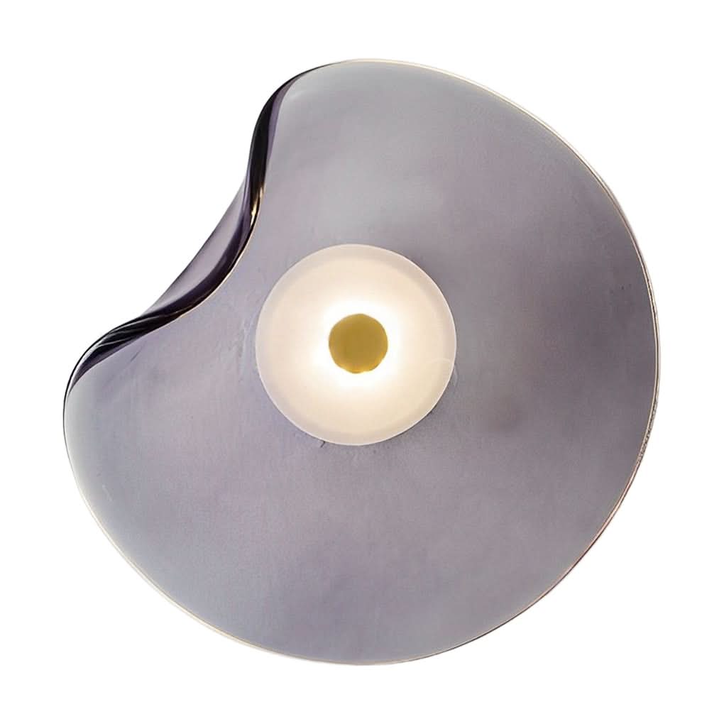 Modern LED Glass Wall Sconce Light