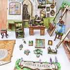 Monet's Impression DIY Book Nook Kit