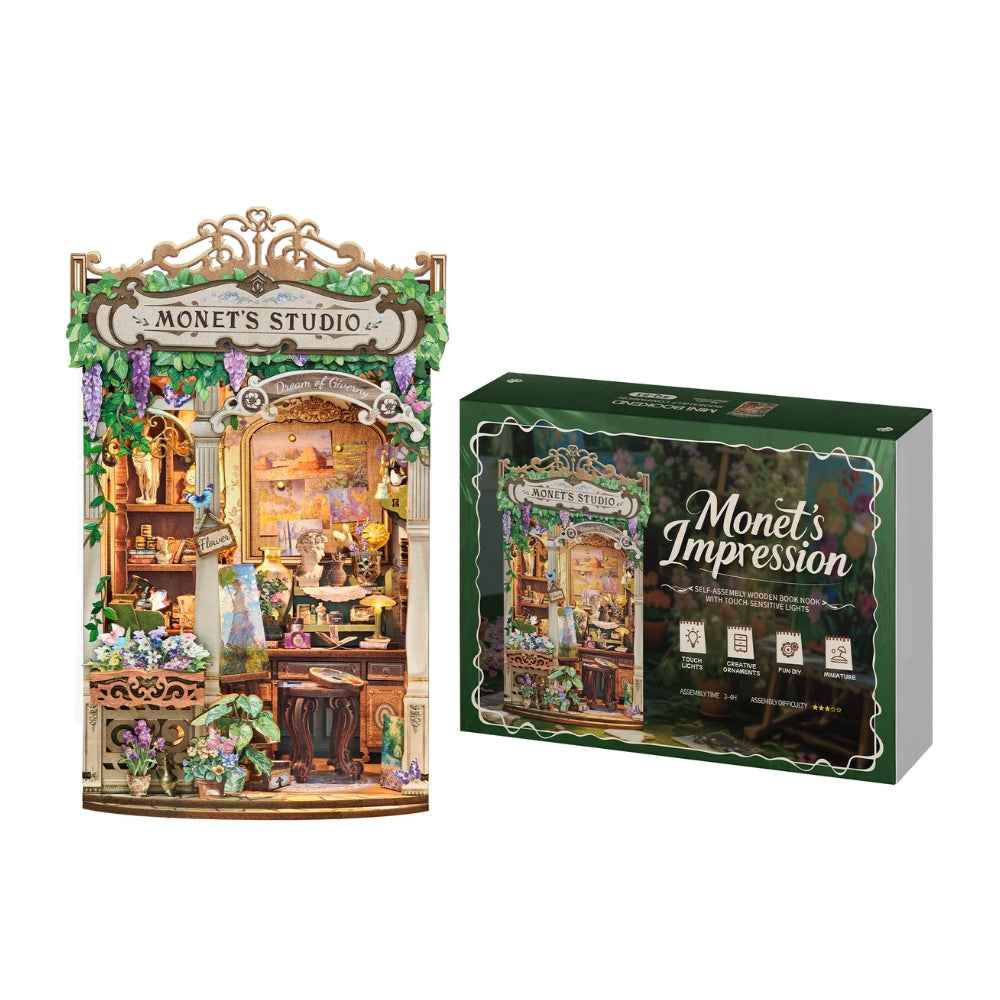 Monet's Impression DIY Book Nook Kit