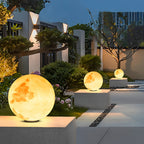 Moon Lamp Post Outdoor Mounted on Pole