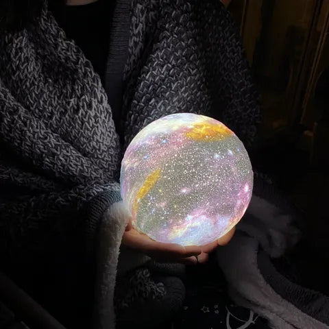 Night lamp with starry sky and touch control - Orion