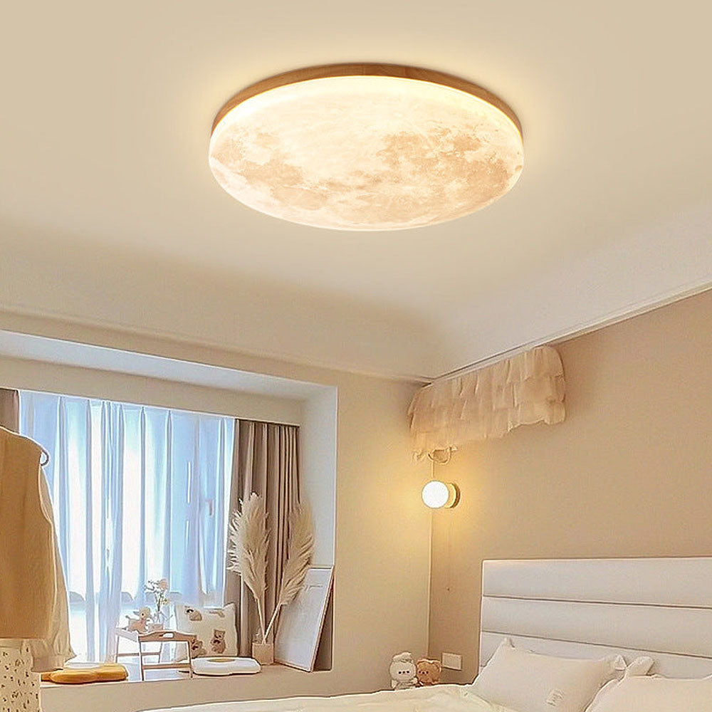 Moon Round | Minimalistic round LED ceiling light