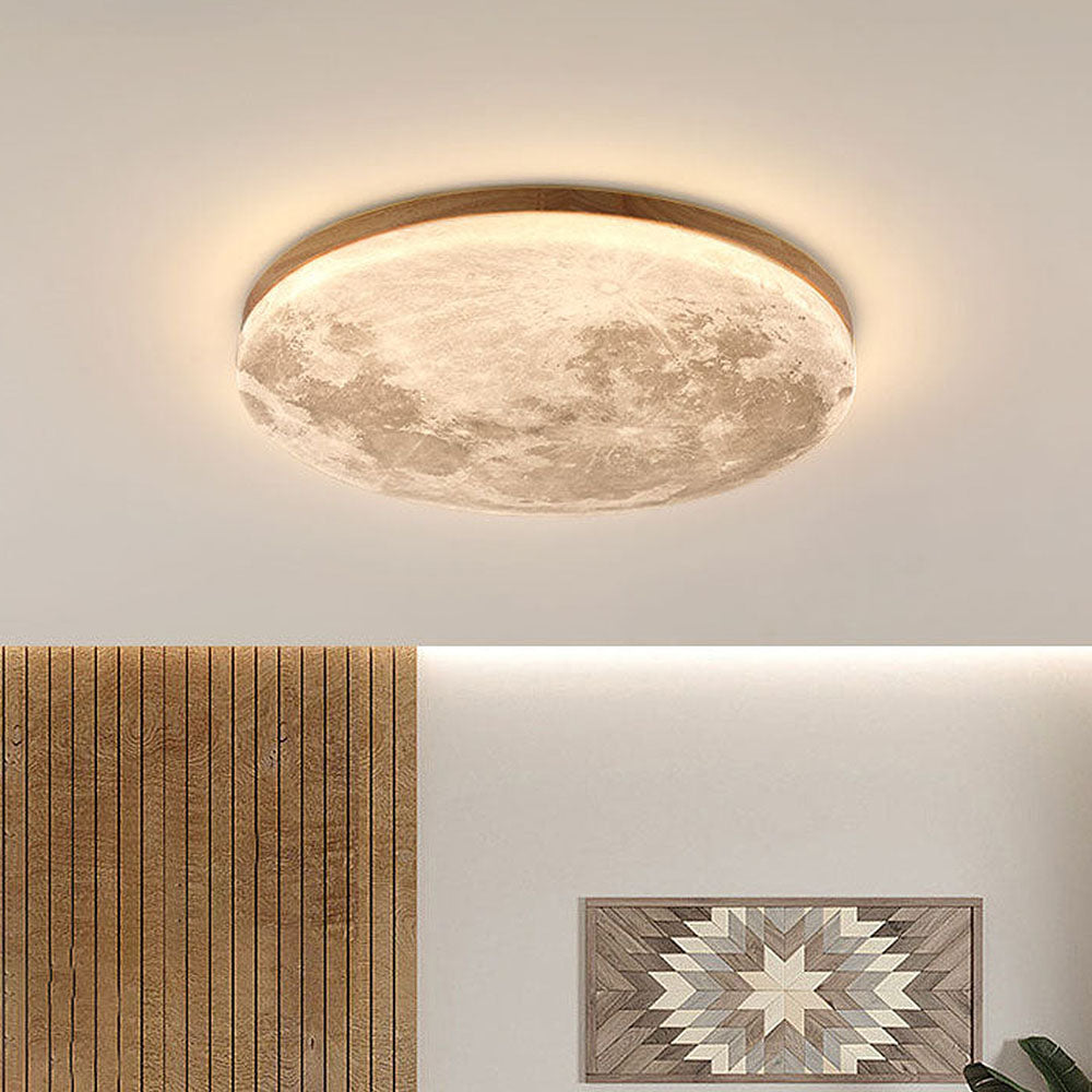 Moon Round | Minimalist LED Ceiling Light