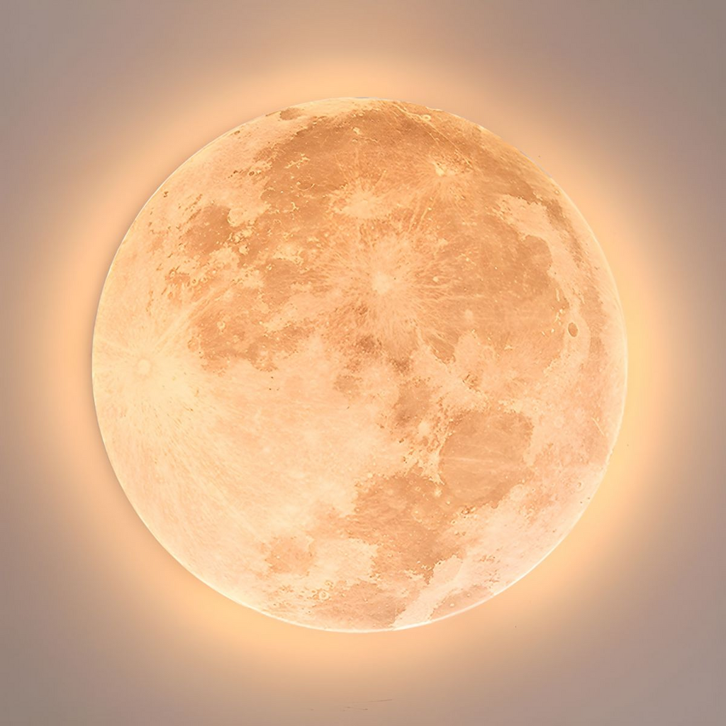Moon Round | Minimalist LED Ceiling Light