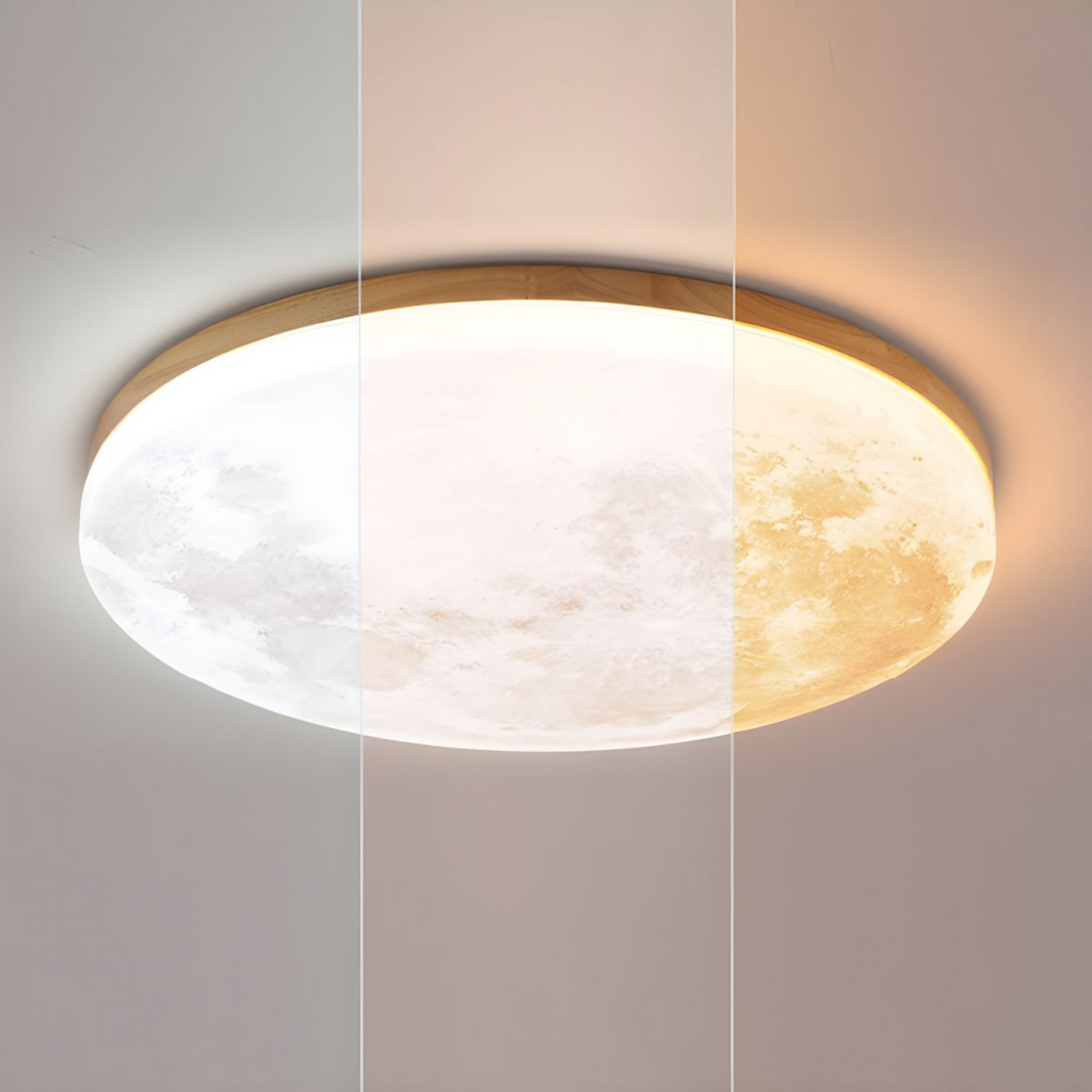 Moon Round | Minimalist LED Ceiling Light