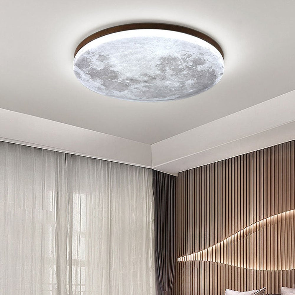 Moon Round | Minimalistic round LED ceiling light