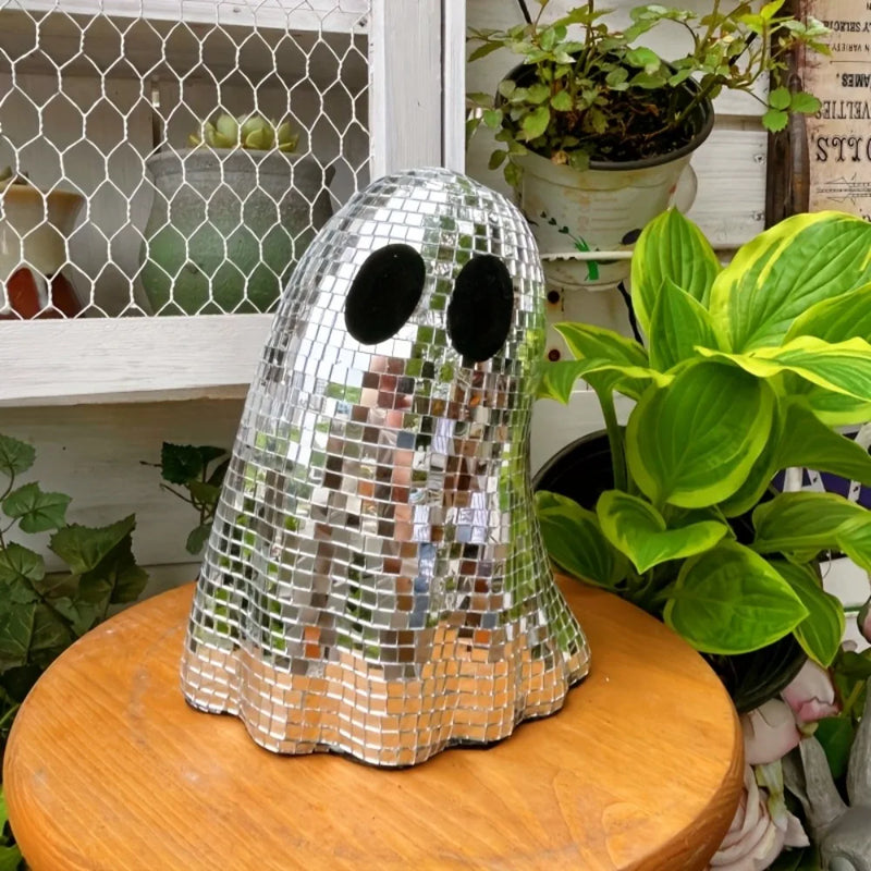 Mosaic Mirror Ghost Figure | Decorative Interior Decoration Halloween