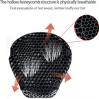 Motorcycle Gel Seat Pad | Shock Absorbing, Breathable & Anti-Slip Design for Long Distance Rides