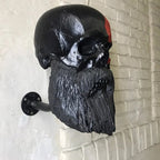 Skull Motorcycle Helmet Holder