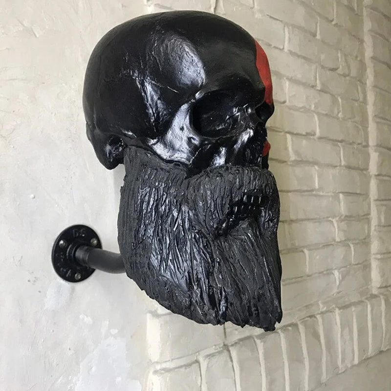Skull Motorcycle Helmet Holder