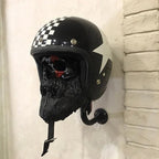 Skull Motorcycle Helmet Holder