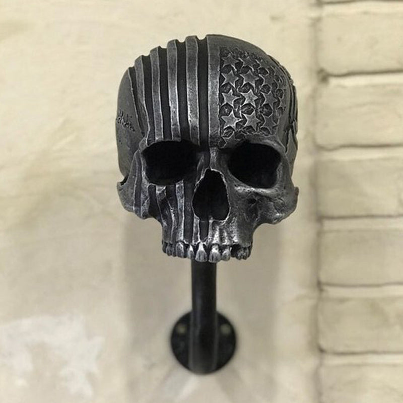 Skull Motorcycle Helmet Holder