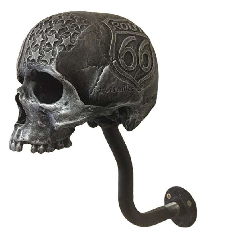 Skull Motorcycle Helmet Holder