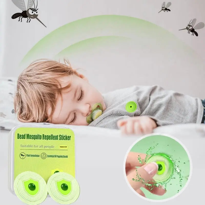 Mosquito plaster with herbal scent (10 pieces)