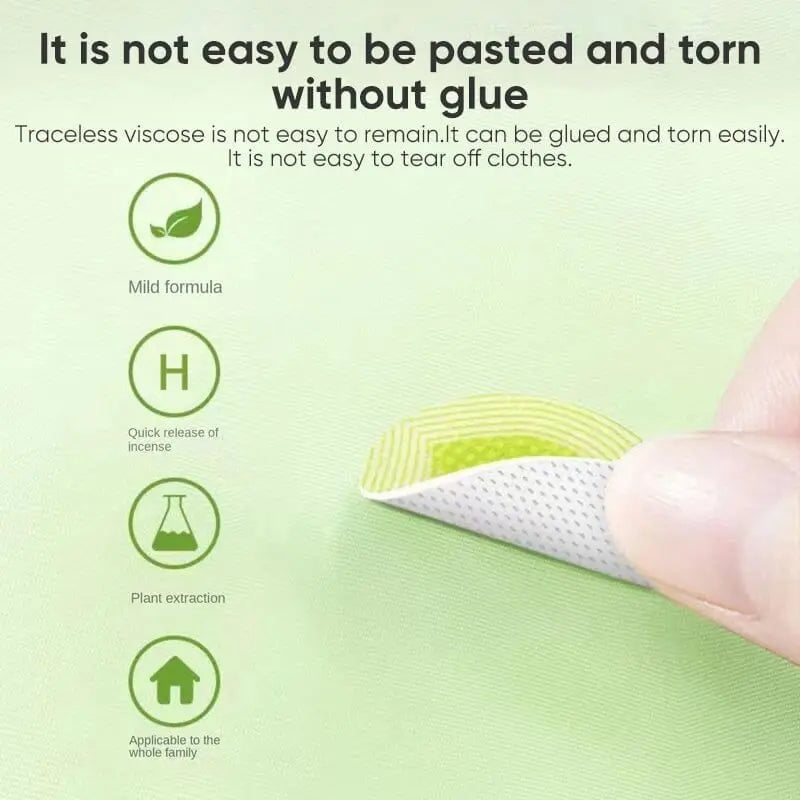 Mosquito plaster with herbal scent (10 pieces)