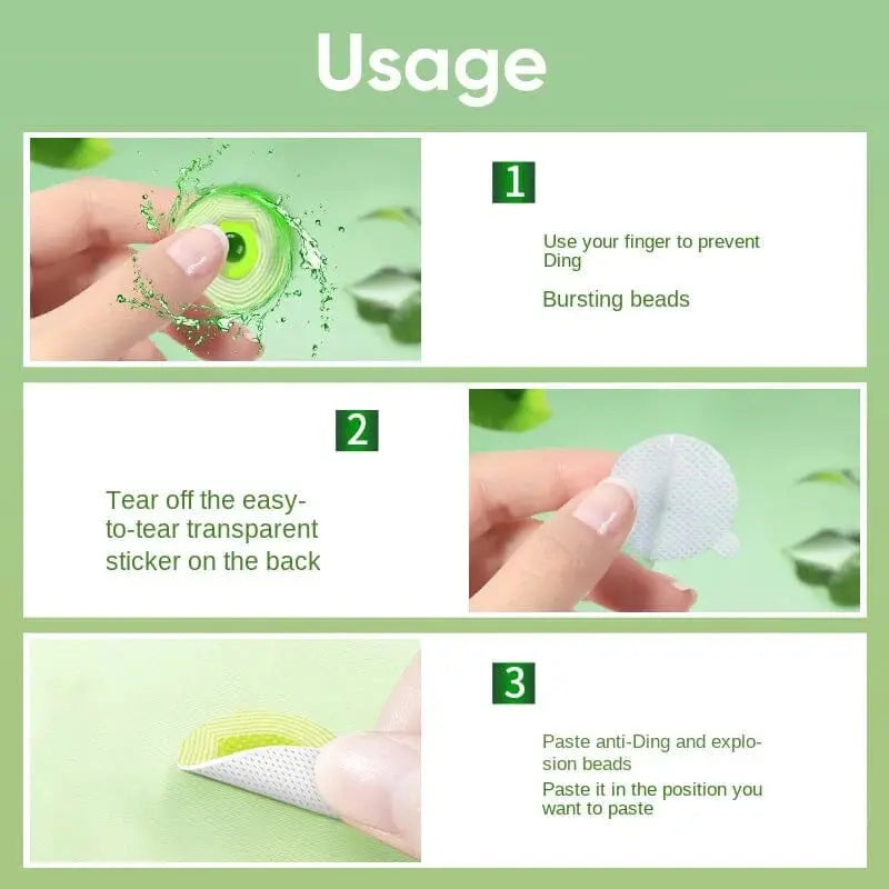 Mosquito plaster with herbal scent (10 pieces)