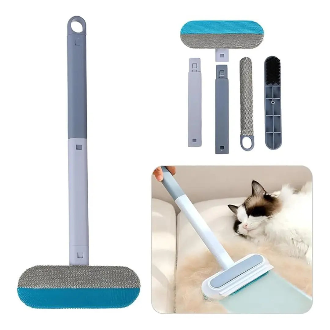 Effortless brush for pet hair and dust