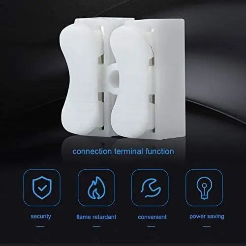 Effortless Push Wire Connectors (55 pieces) – Safe & Reliable Electrical Connections