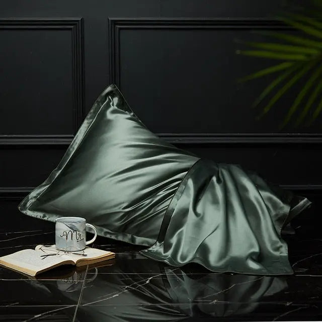 Mulberry 100% pure silk pillowcase