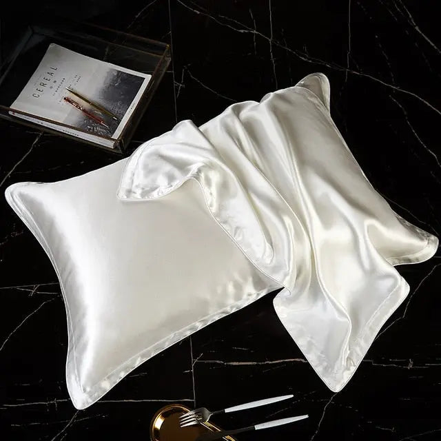 Mulberry 100% pure silk pillowcase
