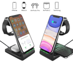 3-in-1 Wireless Charger for Smartphone, Smartwatch and Earbuds