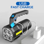 Multifunctional Glare Flashlight