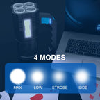 Multifunctional Glare Flashlight