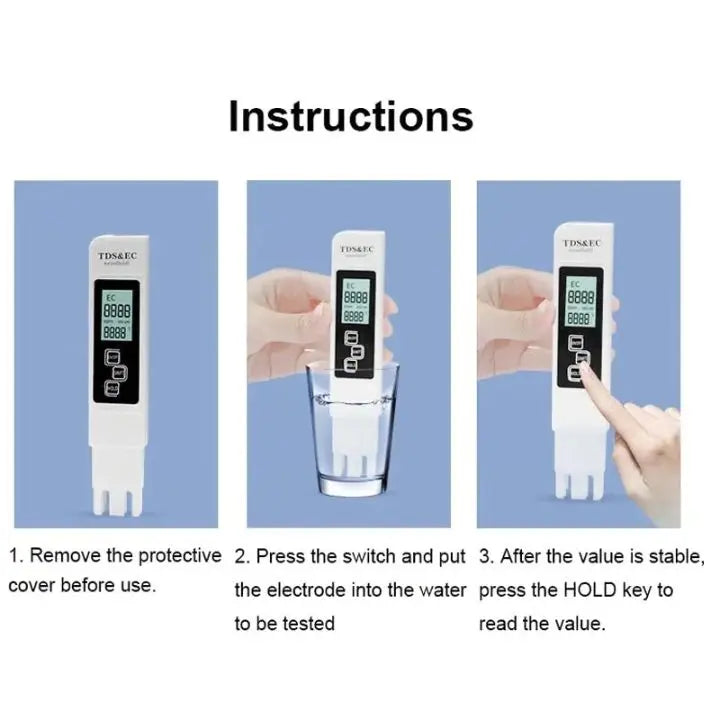 Multifunctional Digital Water Quality Testing Device