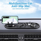 Multifunctional Anti-Slip Mat for Car – Phone Holder and Organizer in One
