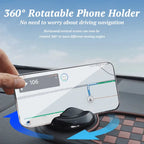 Multifunctional Anti-Slip Mat for Car – Phone Holder and Organizer in One