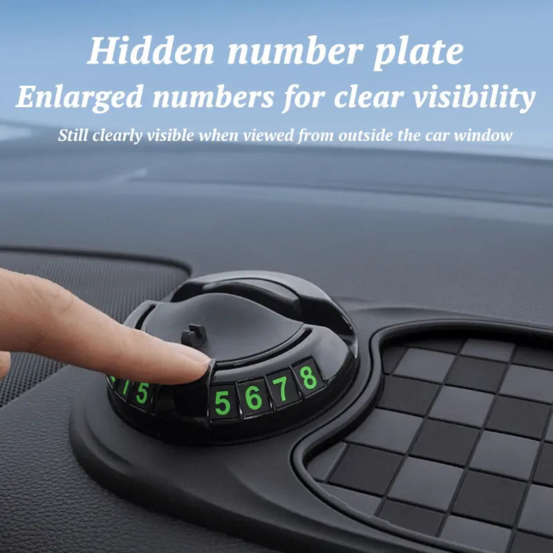 Multifunctional Anti-Slip Mat for Car – Phone Holder and Organizer in One