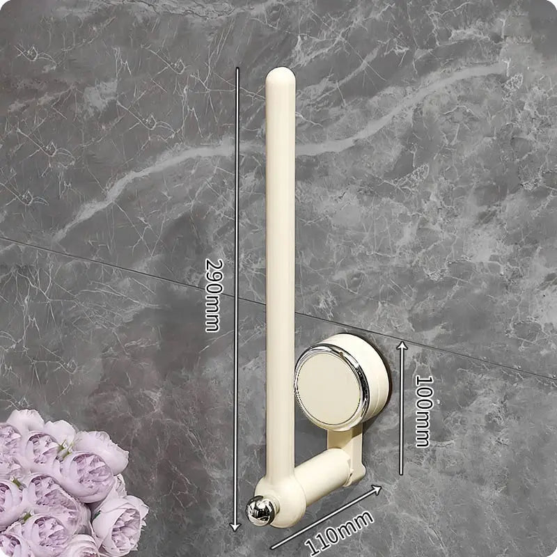 Multifunctional Hanging Rod with Suction Cup – Redatable Design