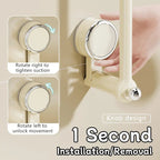 Multifunctional Hanging Rod with Suction Cup – Redatable Design