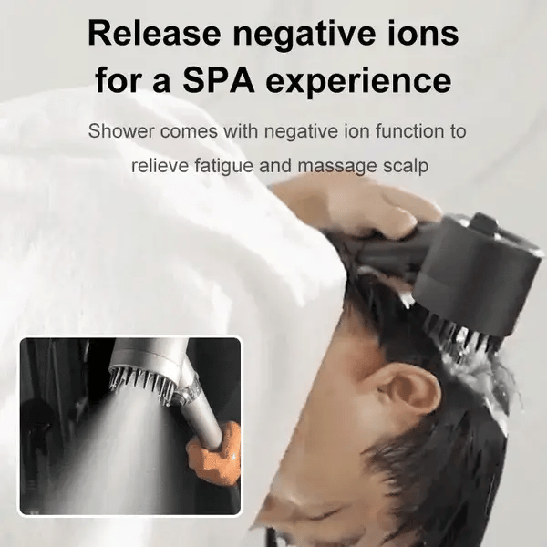 Multifunctional Hydro-Therapy Massage Showerhead