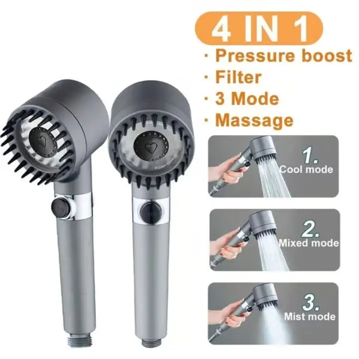 Multifunctional Hydro-Therapy Massage Showerhead