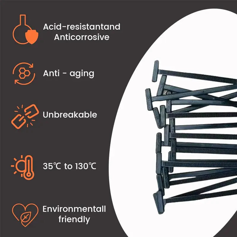 Multifunctional Cable Tie Clips for Vehicles