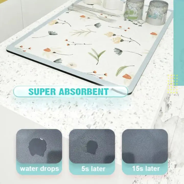 Multifunctional Kitchen Mat – Quick Drying & Non-Slip