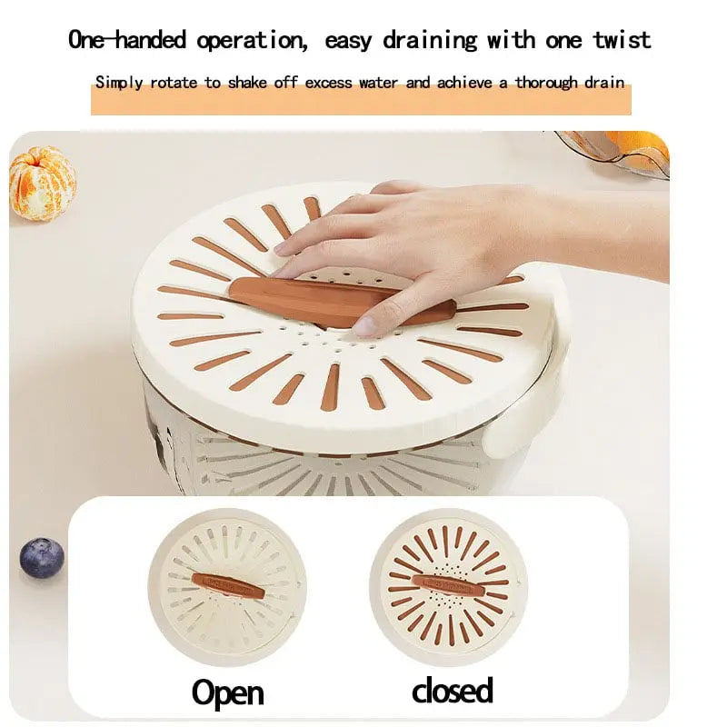 Multifunctional Bowl – Safely wash fruits & vegetables