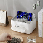 Multifunctional Tissue Box with Organizer – For Bathroom, Office & Living Room