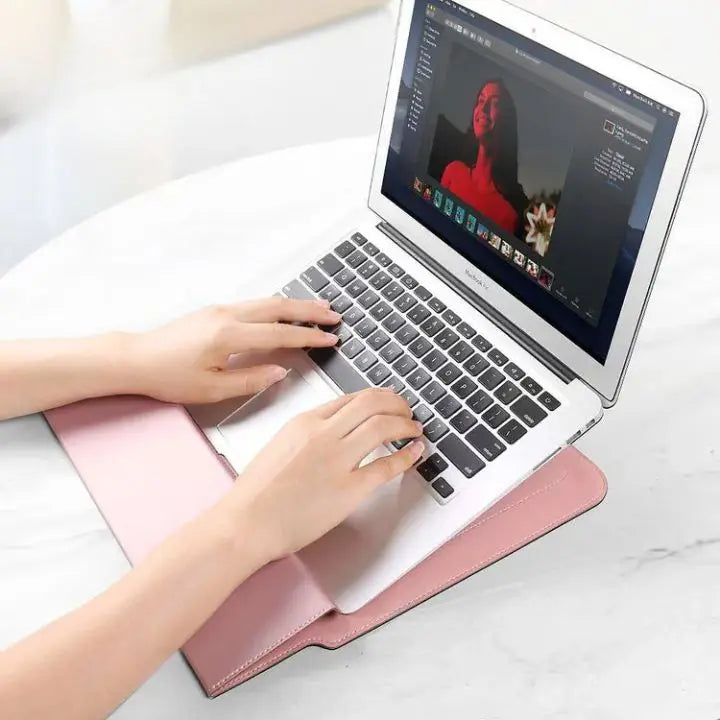 Multifunctional Waterproof Laptop PRedection Sleeve – PU Leather Sleeve