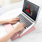 Multifunctional Waterproof Laptop PRedection Sleeve – PU Leather Sleeve