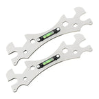 Multifunctional Angled Wrench | Stainless Steel | Anti-Slip Design | Compact Tool