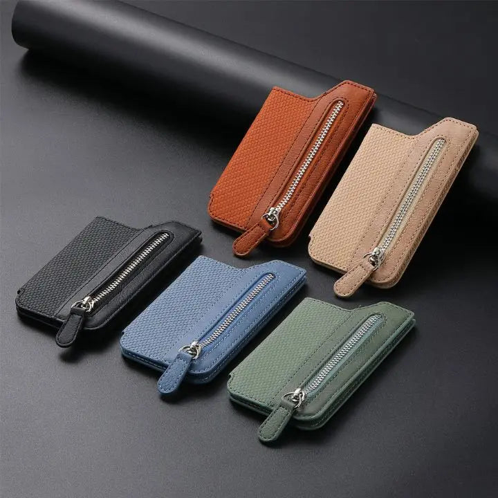 Multifunctional, self-adhesive phone case with card holder