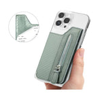 Multifunctional, self-adhesive phone case with card holder