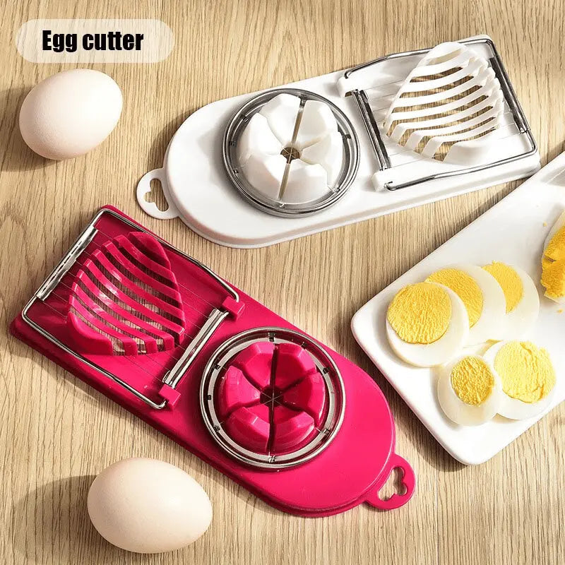 Multifunctional 2-in-1 Egg Slicer