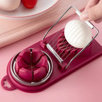 Multifunctional 2-in-1 Egg Slicer