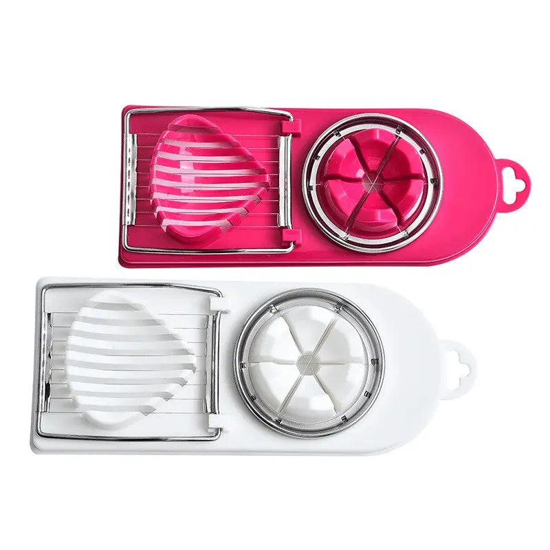 Multifunctional 2-in-1 Egg Slicer