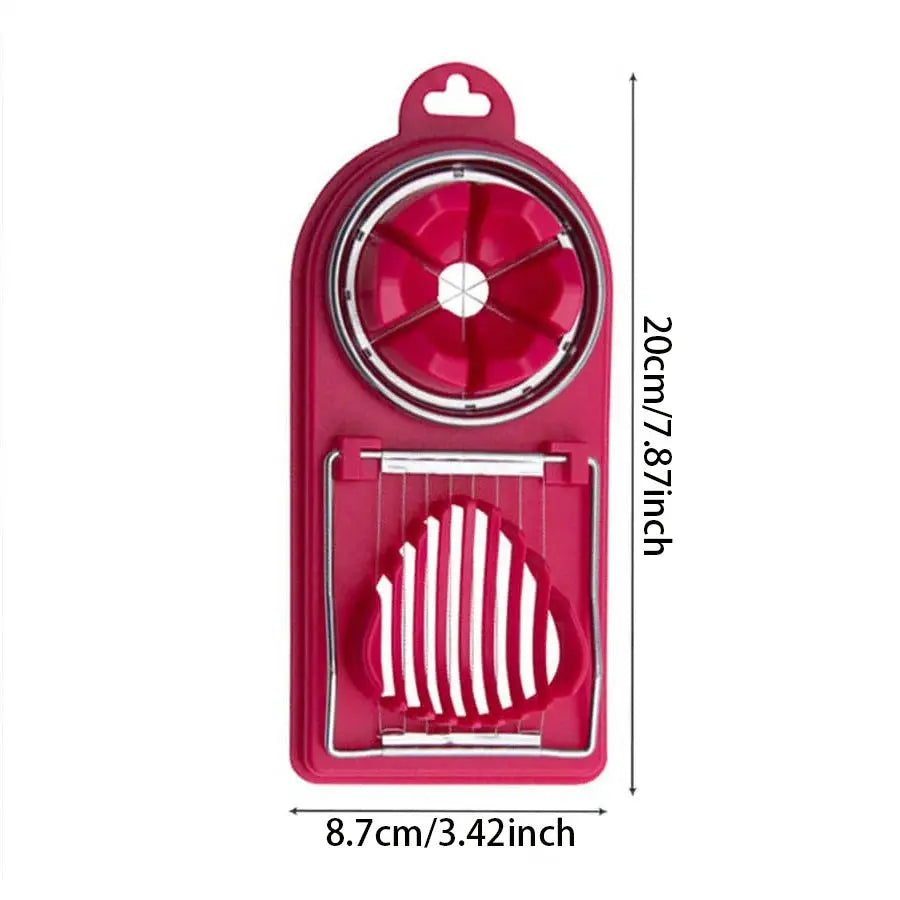 Multifunctional 2-in-1 Egg Slicer