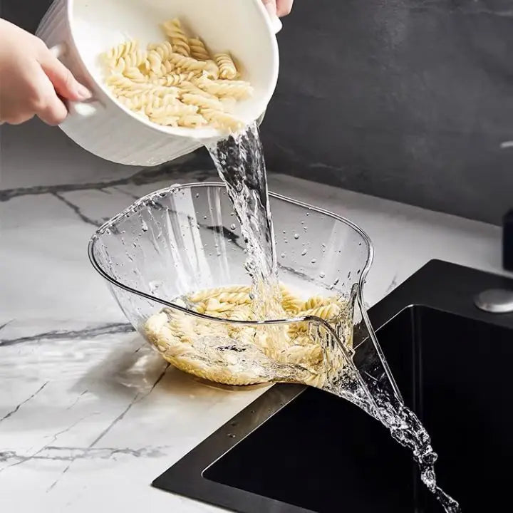 Multifunctional Draining Basket – For Washing, Straining & Serving