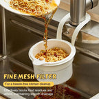 Draining basket for hanging – Clean pouring without spilling